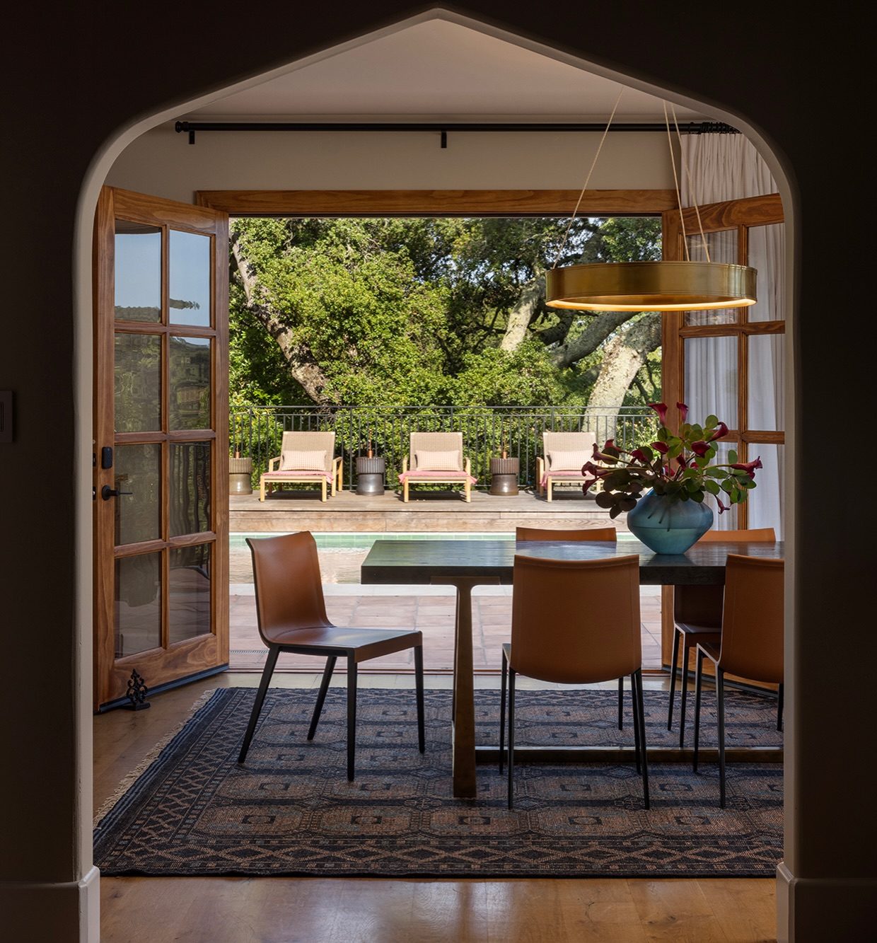 Pascala Hand-Knotted Taupe Wool Runner Rug 2.5'x8' - image 5 of 6