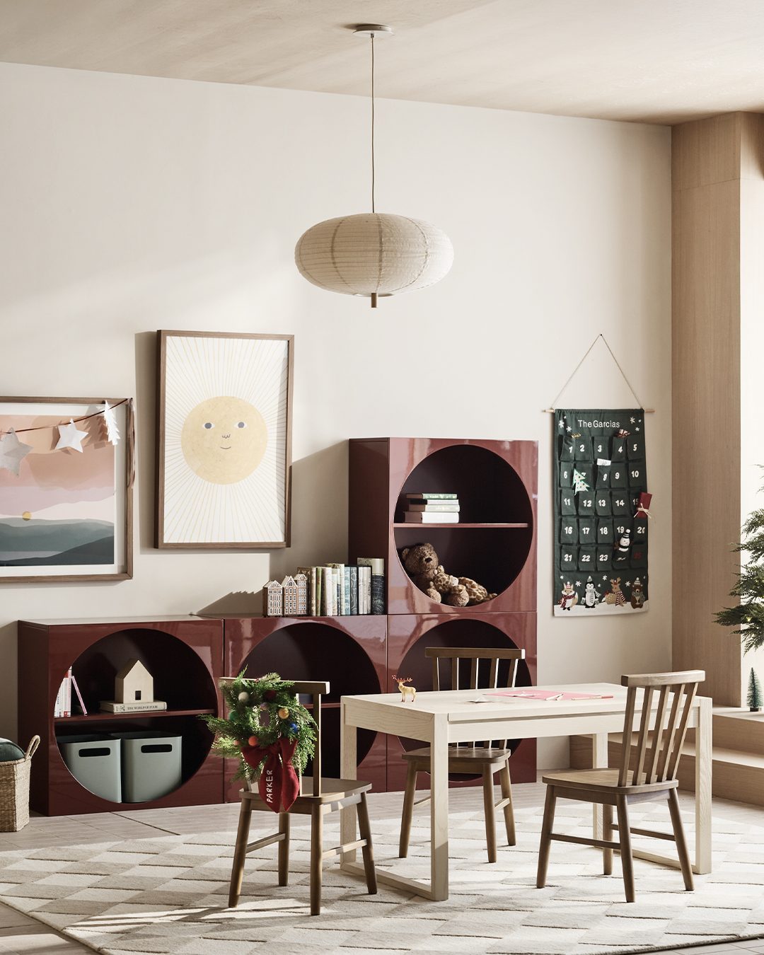 Gemini Sunwashed Ash Wood Rectangular Kids Play Table - image 11 of 13