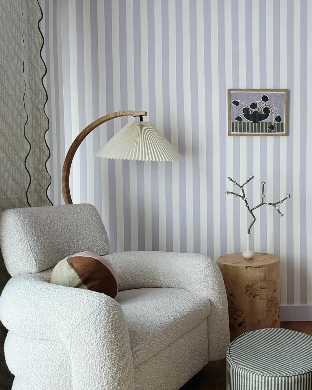 Snoozer Cream Boucle Nursery Swivel Glider Chair by Leanne Ford - image 15 of 15