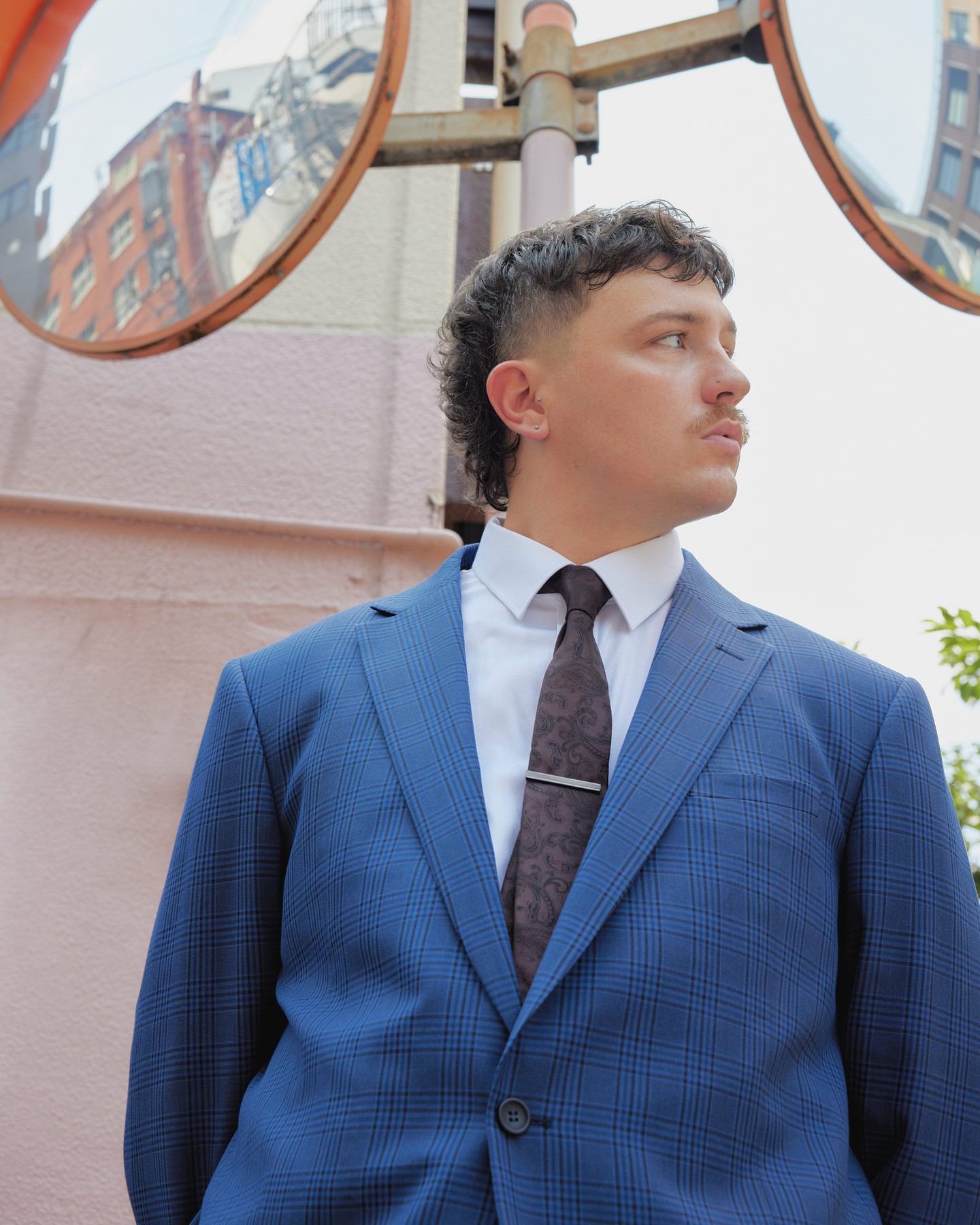 Meet the Myles Suit.
Sharp lines, modern checks, and a fit built for confidence.

#bigandtall #menswear #style #fashion #spring25