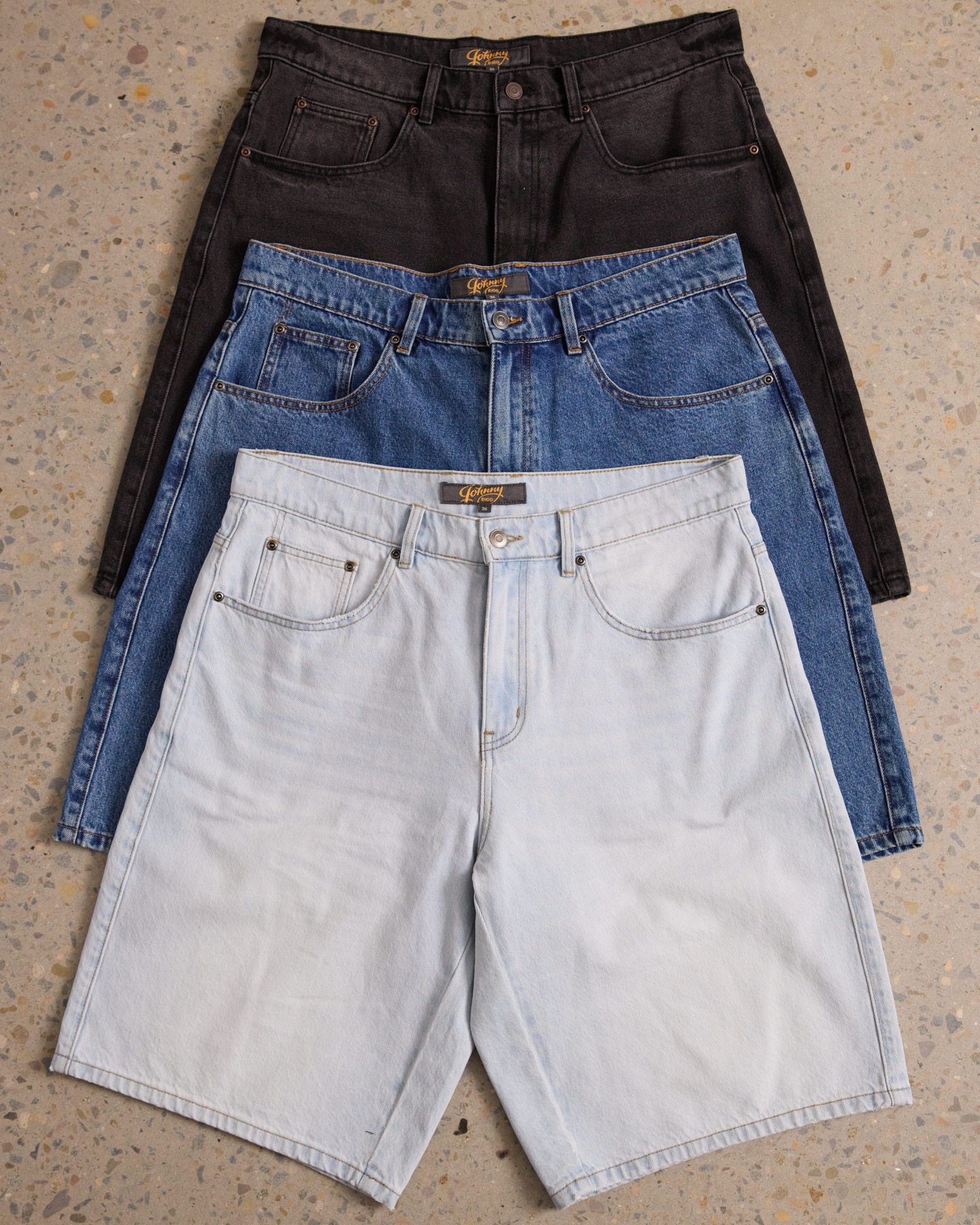 Room to move.
The Jake Baggy Denim Short is all about comfort and ease.

#bigandtall #menswear #fashion #style #spring25