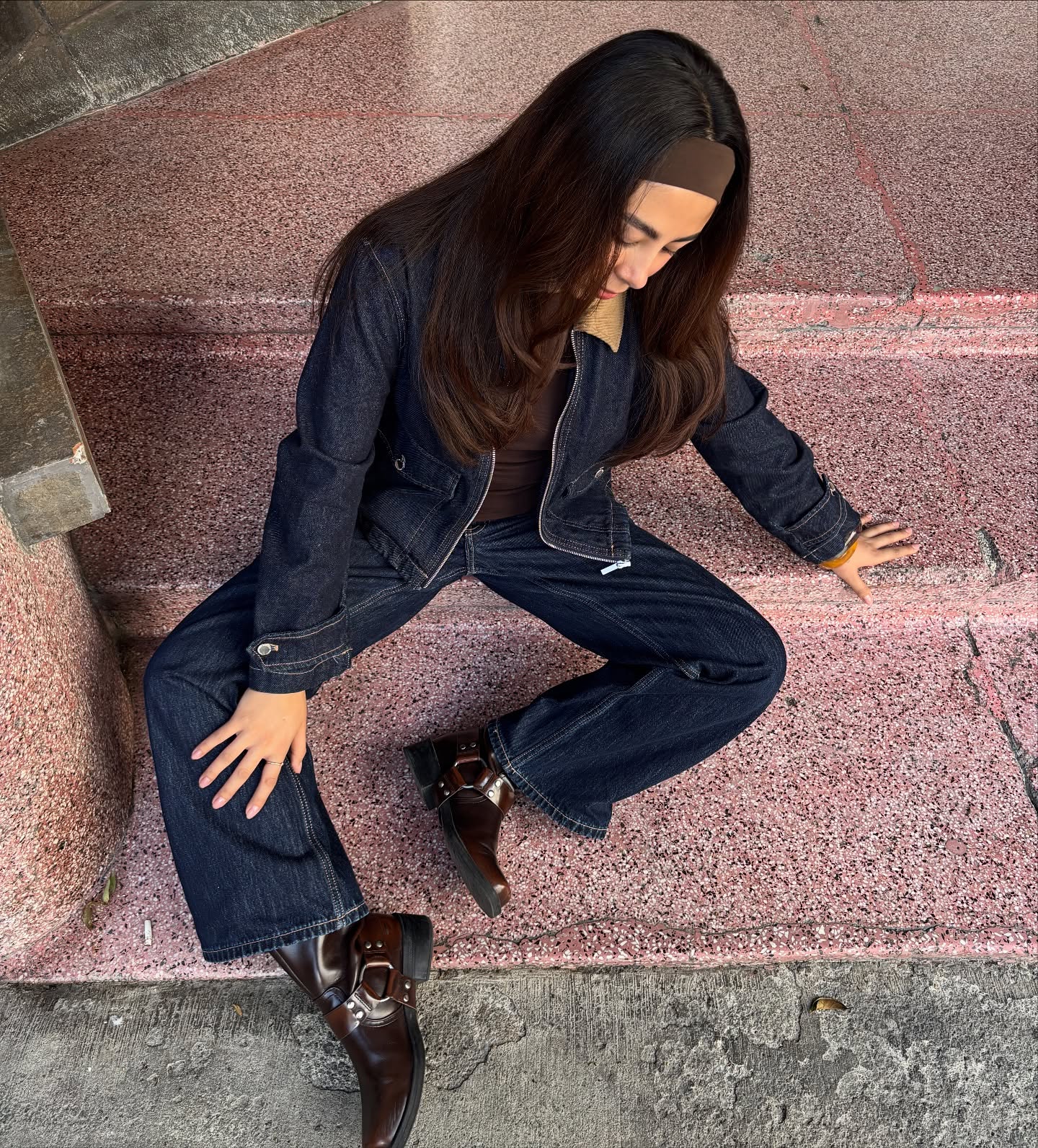 D91 Jean low wide leg - Jeans femme | Stradivarius France