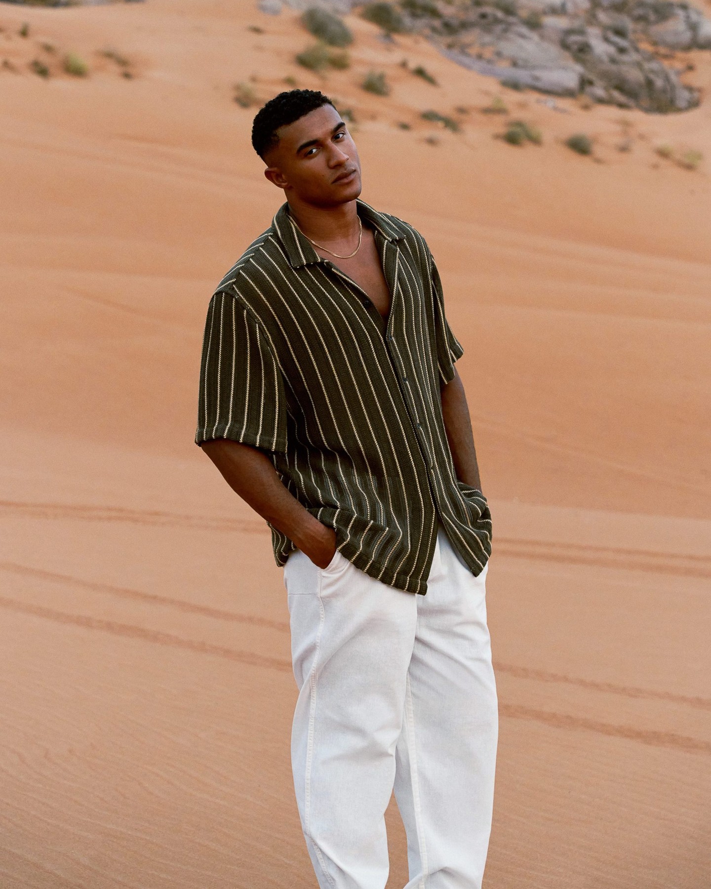 From city heat to desert breeze — the Jungle Stripe Relaxed Shirt keeps it cool, wherever you go.

#johnnybigg #bigandtall #menswear #fashion #mensstyle #styleinspo #mensfashion #outfit