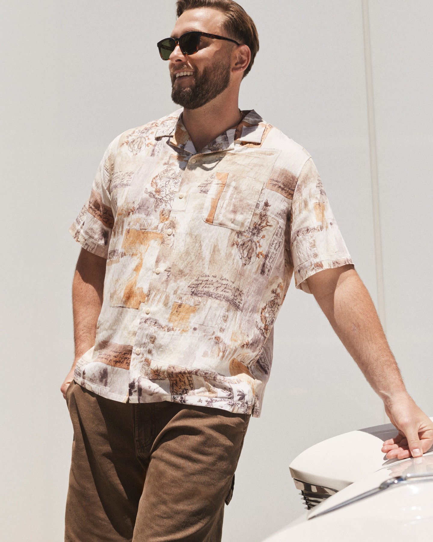Easy layers and relaxed fits made to carry you through the in-between.

New 'Collage Print Boxy Fit Shirt' pictured.

#johnnybigg #menswear #bigandtall #transeasonal #newarrivals #mensstyle #styleinspo #bigandtallfits