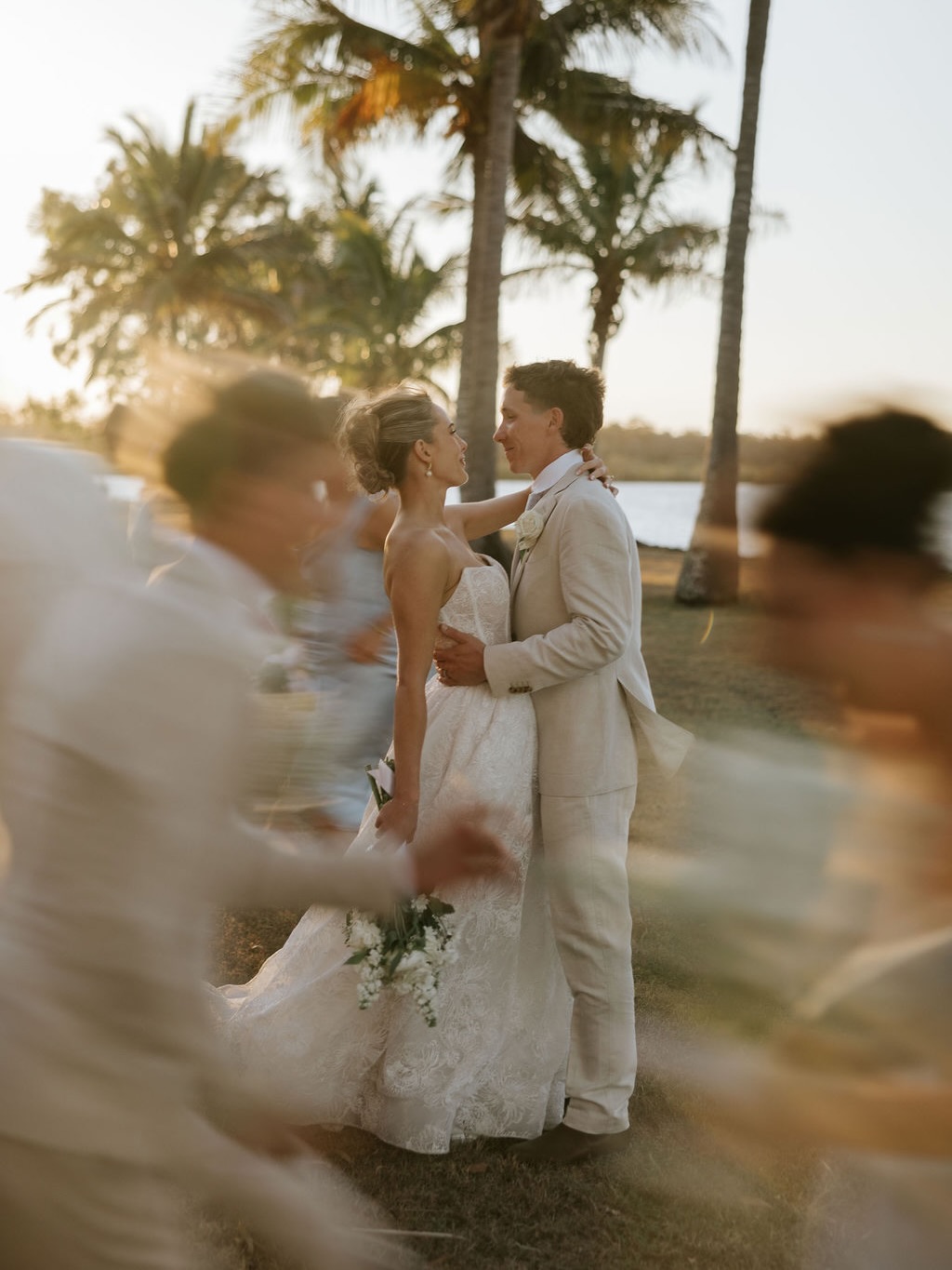 Still not over how perfect our day was 🥹🤍

Everything we dreamed of and so much more.

03.10.26 — Mr & Mrs Baker

Our dream team 🤍

Photographer & Videographer — plusoneweddings 
Celebrant — Leora Kirk
Styling — moes4655 
Hair — sharnas_hair_studio 
Makeup — leah.a.harvey 
Dress — afterfivebridal 
Jewellery — lolaknightofficial & michaelhillj 
Nails — teesnailartistry 
Bridesmaids Dresses — babyboofashion 
Rings — noughtfinejewellers & boneandwood 
Suits — mjbale & ydaustralia 
Boots — ariataus & hushpuppiesshoes 
Catering — thistleinthewoods 
Bar — the_tipsy_tiki 
Cake — pastrycreationsbakery 
Band — saltwatercartelband 
Sound & lighting — josh_99_99 twisted.pair.productions 
Signage & stationery — lucinda_grace