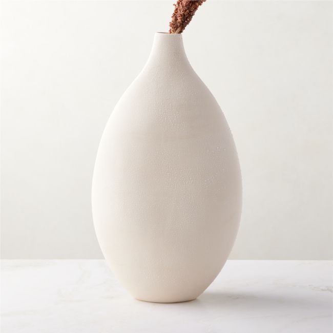 Amata Round Clear Glass Vase