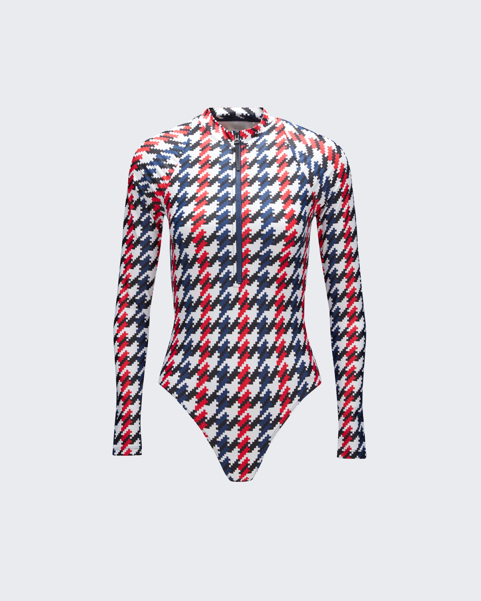 【M】Randy Back open houndstooth ensemble Scheduled to ship in late December] Back open houndstooth ensemble