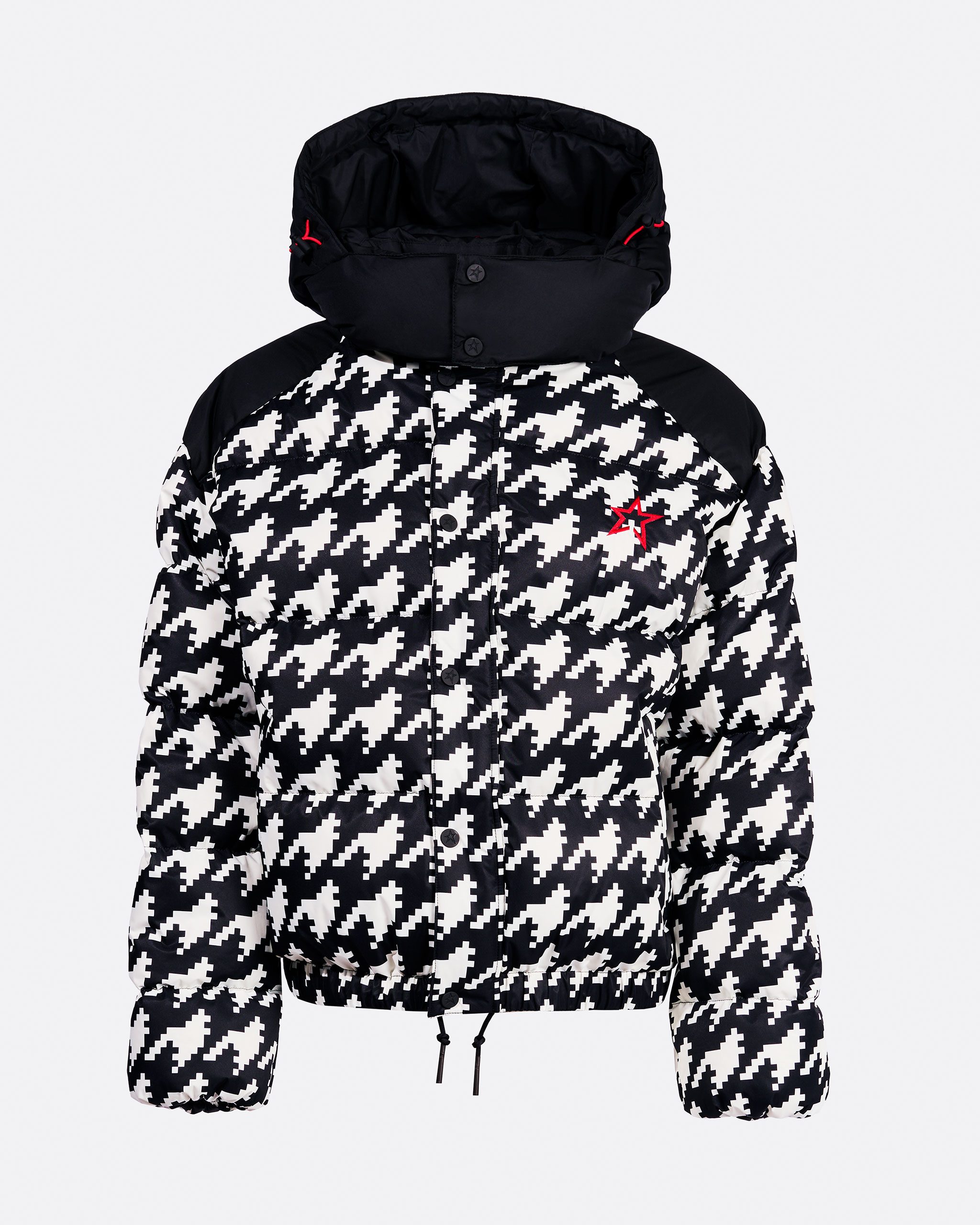 Houndstooth Moment Puffer | Perfect Moment