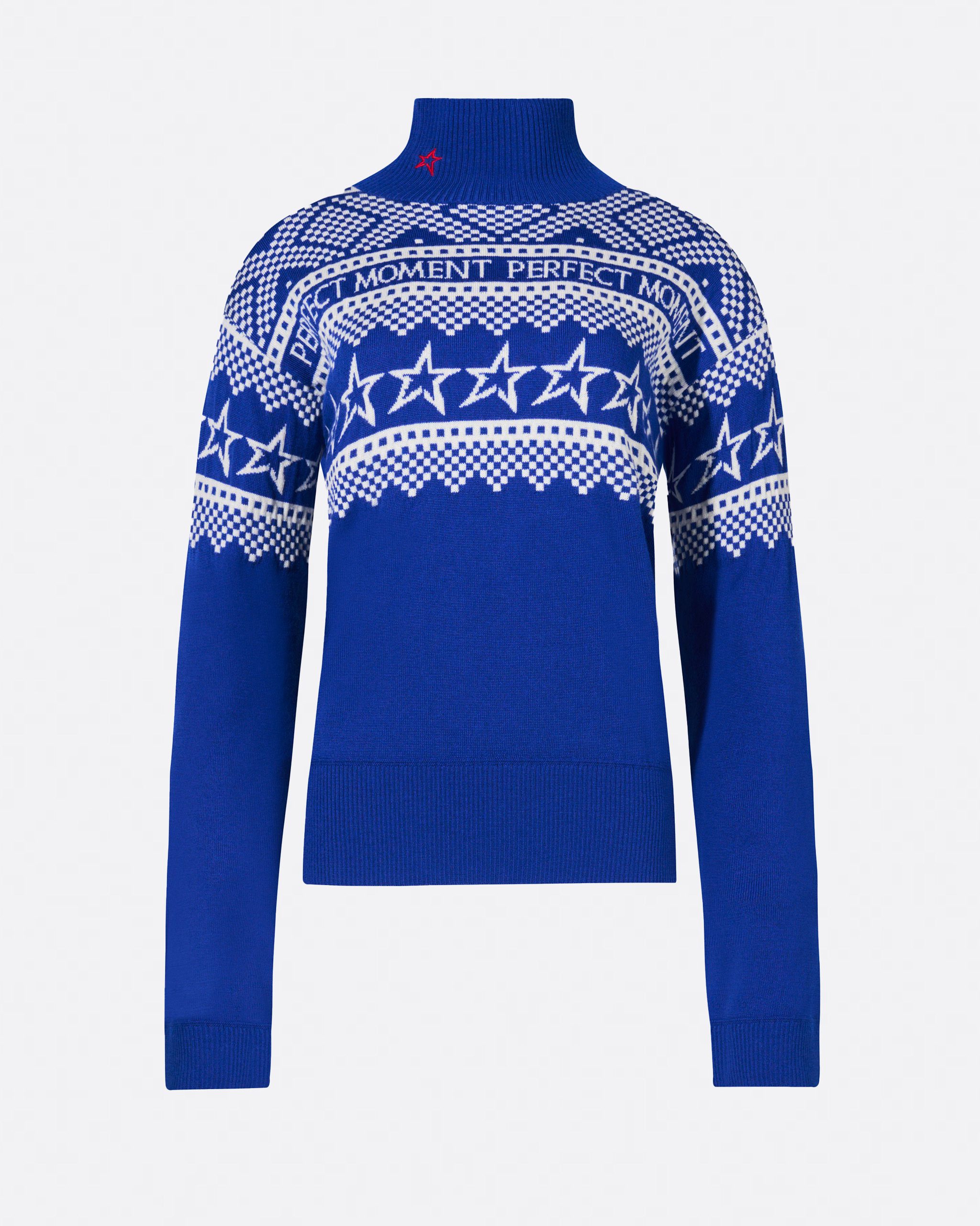 美品 ダーマコレクション ウール混 フレアニット 変形トップス 切り替え ブルー 美品 ダーマコレクション ウール混 フレアニット 変形トップス