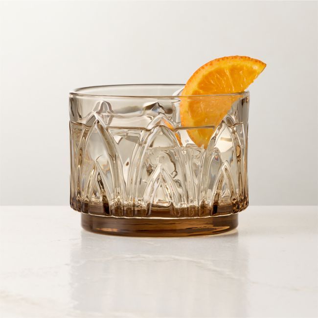 Buchanan Green Stacking Double Old-Fashioned Glasses Set of 6 +